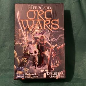 Hero Card ORC WARS Fantasy Game 2007 Sealed Set